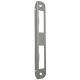 1-N strike plate for rebated doors, lacquered titanium tone