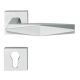 PRISMA handle/rose 019 set.PZ, satin chrome