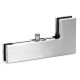Upper fitting angle for all-glass doors with fanlight PT40