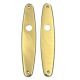 Door backplate BAC, polished brass