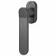 QUID ZINCRAL 390 SK window handle with SMARTBLOCK function, satin anthracite