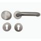 RIVA 103 WE door handle set with roses PZ and doorknob K7, 8mm, class 4, stainless steel