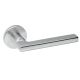 Door handle UN.00.049.FR with handle roses, stainless steel