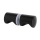 Double-sided door knob for glass doors Ø30mm, matt black