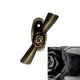 ROSE MX window handle, aged iron