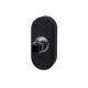 Handle rose for framed doors FSB 09 0001 (1pc.), black S8