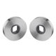 Handle roses RC.08.M round, stainless steel, metal subrose