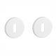 APRILE R BB apvalios rozetės, Ø 53mm, 7 mm, matinė balta