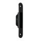 Strike plate for magnetic lock 116-120-20 BAC, black lacquered