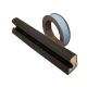 Weather seal Schlegel QL-3034, 8,9x5 mm, brown RAL8019 - ROLL (400 m)