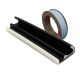 Weather seal Schlegel QL-3095, 8x10, black RAL9005 (roll 250 m)
