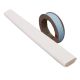 Weather seal Schlegel QL-3122, for universal surface fitting, white RAL9003 (roll 200 m)