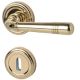 SCARLET-R handle set with roses BB, brass polished