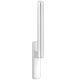 Handle SI-Line HS300 non locking + outer sliding grip, RAL9003 white