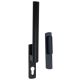 Handle SI-LIne HS300 PZ + outer sliding grip, RAL9005 black