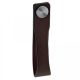 Leather handle for sliding doors, st.steel
