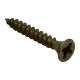 Countersunk screw, 3.5x25 mm, yellow galvanized