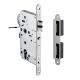 IN.20.601.R Self-locking fire proof anti-panic lock PZ/72 mm, incl. strike plate, stainless steel