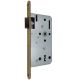 Mortise lock 115-1/2-BB 55/72-20, brass matt