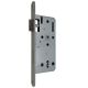 Mortise lock 115-1/2-BB 45/72-20, titan laquered