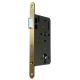 Mortise lock 115-1/2-PZ 55/72-20, brass matt