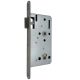 Mortise lock 115-1/2-WC 55/78, titan laquered