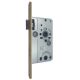 Mortise lock Si 22 WC 55/78, brass matt, LH