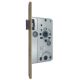 Mortise lock Si 22 WC 55/78, brass matt, RH