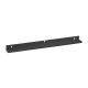 Lintel casing bracket E guide rail BG TS 5000, black RA9005