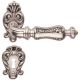 SOLEIL handle set with roses 015 BB, aged silver
