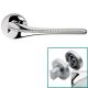 SPIRIT MESH handle/rose 023 set.WC 233NT, polished chrome