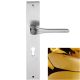SPIRIT handle/backplate set.PZ, gold plated