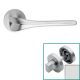 SPIRIT handle/rose 023 set. WC 233NT, satin chrome