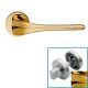 SPIRIT handle/rose 023 set WC 233NT, gold plated
