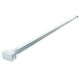 SQUARE stabilisation rod wall/glass 90°, 1500 mm, bright chrome-plated, LEFT