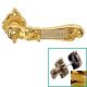 TIFFANY MESH handle/rose 018 set.WC 225NT,gold plated + crystals
