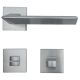 TRIO ZINCRAL rankenos rinkinys su rozetėmis 024 grt. WC 234NT, matinis chromas
