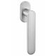 Window handle ZAVI D.K. Tilt&Turn, rose thickness 6mm, spindle 7x42, satin chrome | RANKENOSPLIUS.lt