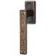 ZEN FUSION window handle with SMARTBLOCK function, brass patine+bronze