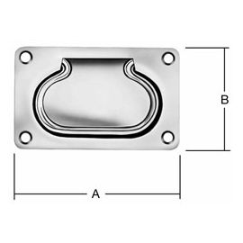 Countersunk case handle 00190