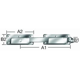 Dvigubas vartų gaidukas 00086