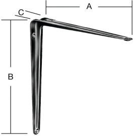 Steel bracket 00150