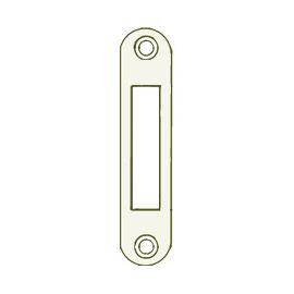 Strike plate for additional locks KFV 0211