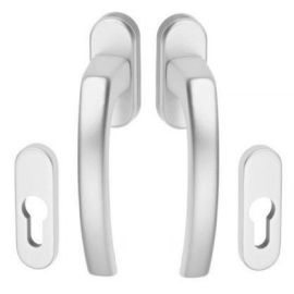 Handle set DIECKMANN 1002/2703 PZ for balcony doors F12