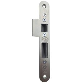 Adjustable strike plate for multi-point locks KFV 3630-752QR