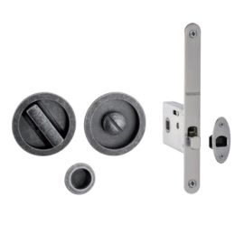 Set for sliding doors with WC knob and lock 508 KS