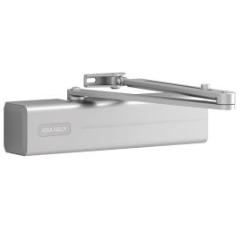 Durvju aizvērējs DC336 ar vērējroku L190, sudraba krāsa