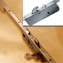 Daugiataškė spyna su kabliukais KFV AS2750 / AS2752