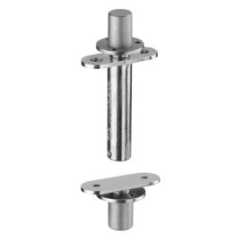 Flush hinge for double or single action wooden doors IN.05.208