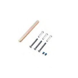 Fastening set for FSB ASL handle/backplate set